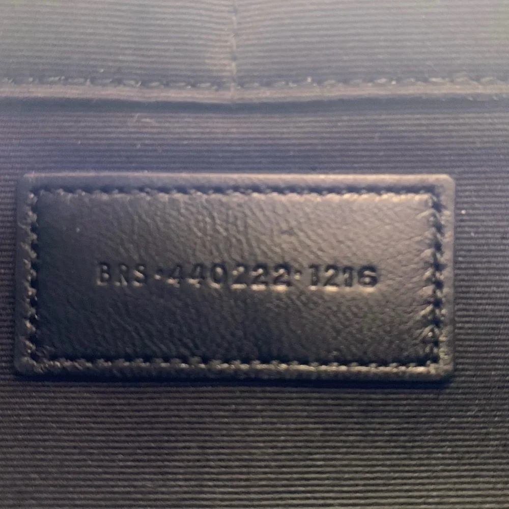 Saint Laurent Cassandre Matelasse Zip Pouch - Large Size